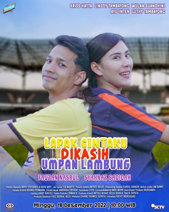 Potret Syahnaz Sadiqah Dikelilingi Aktor Tampan FTV