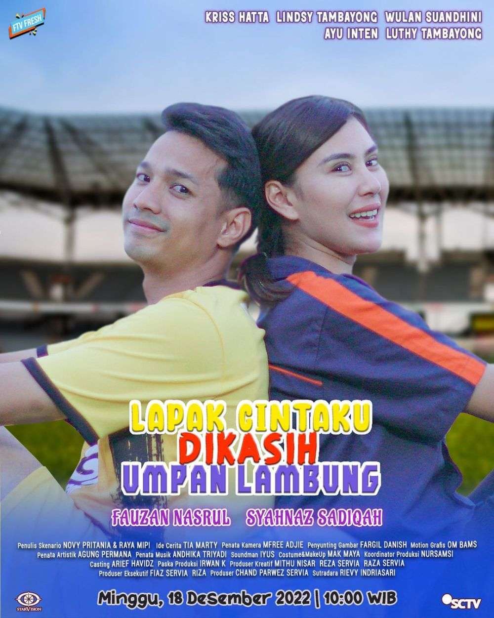 Potret Syahnaz Sadiqah Dikelilingi Aktor Tampan FTV