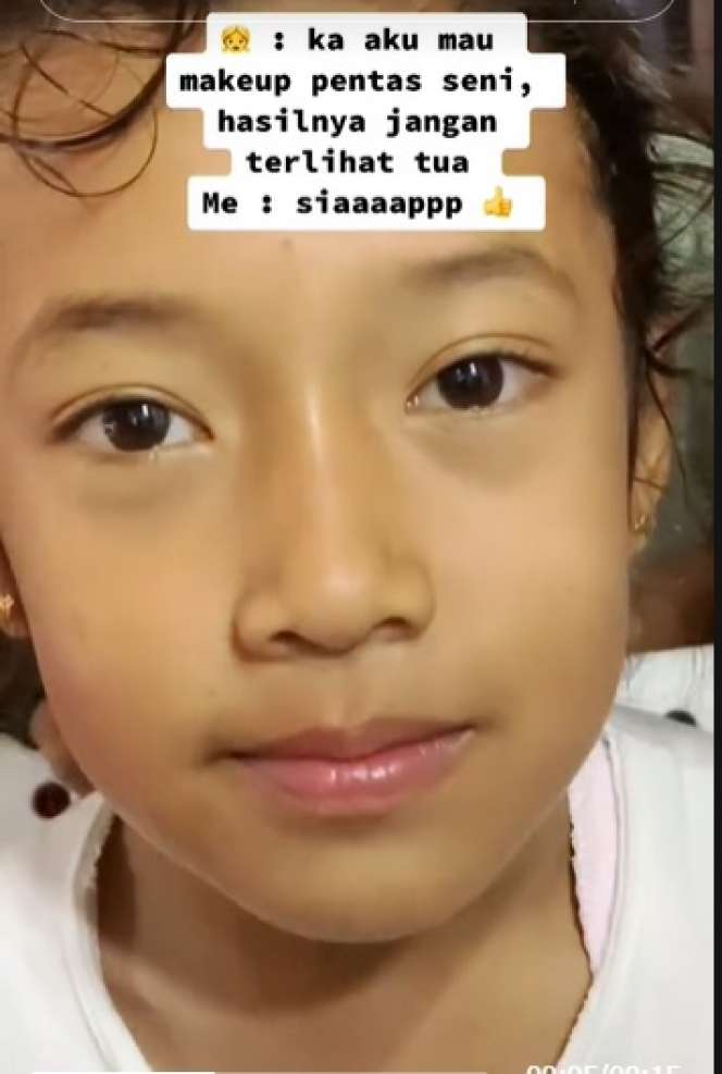 Diminta Merias Anak Kecil Untuk Pentas Seni, Kemampuan MUA Ini Justru Bikin Netizen Syok, Ternyata Begini Hasilnya…
