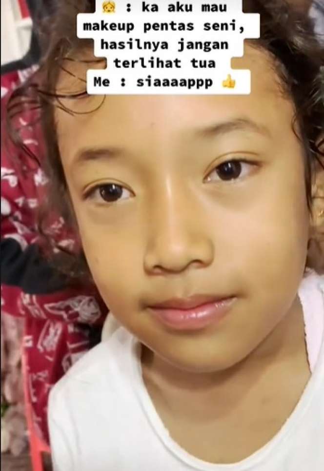 Diminta Merias Anak Kecil Untuk Pentas Seni, Kemampuan MUA Ini Justru Bikin Netizen Syok, Ternyata Begini Hasilnya…