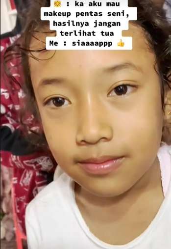 Diminta Merias Anak Kecil Untuk Pentas Seni, Kemampuan MUA Ini Justru Bikin Netizen Syok, Ternyata Begini Hasilnya…
