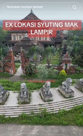 10 Potret Kondisi Lokasi Syuting Mak Lampir yang Kini Terbengkalai, Ada Gua Angker & Kerajaan Megah!