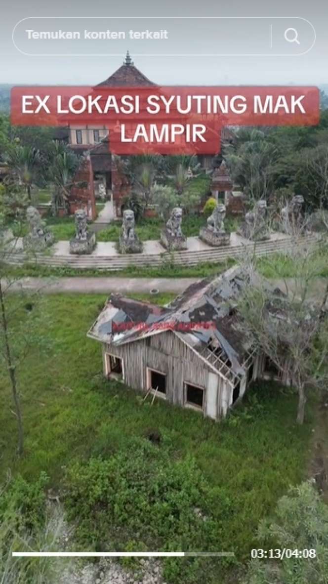 10 Potret Kondisi Lokasi Syuting Mak Lampir yang Kini Terbengkalai, Ada Gua Angker & Kerajaan Megah!