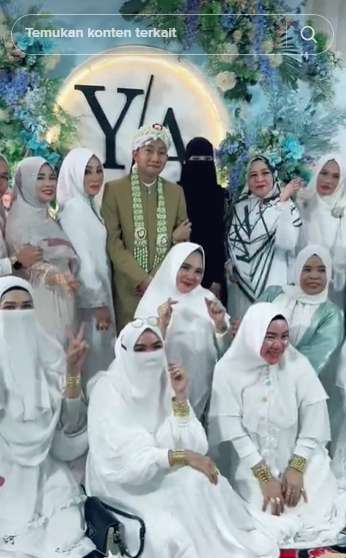 Viral Pernikahan Wanita Bercadar di Kalimantan, Mahar Miliaran Hingga Mobil Mewah, Ini Potretnya Bikin Iri