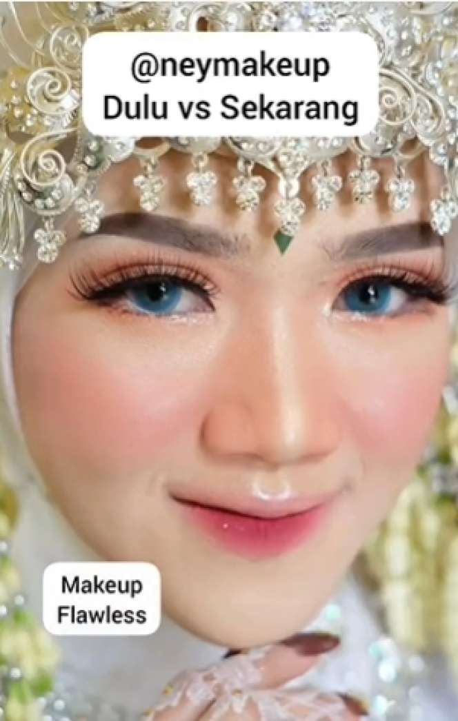 MUA Bagikan Transformasi Makeupnya Dulu VS Kini, Bak Langit & Bumi, Bukti Hasil Tak Khianati Usaha!
