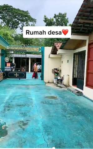 Viral Rumah Mewah Bak Istana Keraton di Kampung, Dikira Milik Pejabat Ternyata Kuli Bangunan, Ini Potretnya