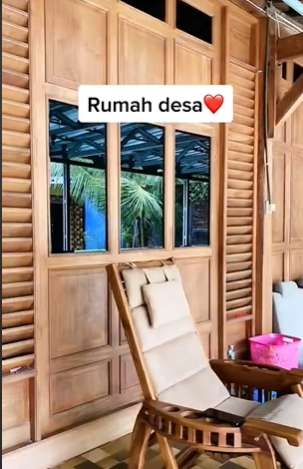 Viral Rumah Mewah Bak Istana Keraton di Kampung, Dikira Milik Pejabat Ternyata Kuli Bangunan, Ini Potretnya