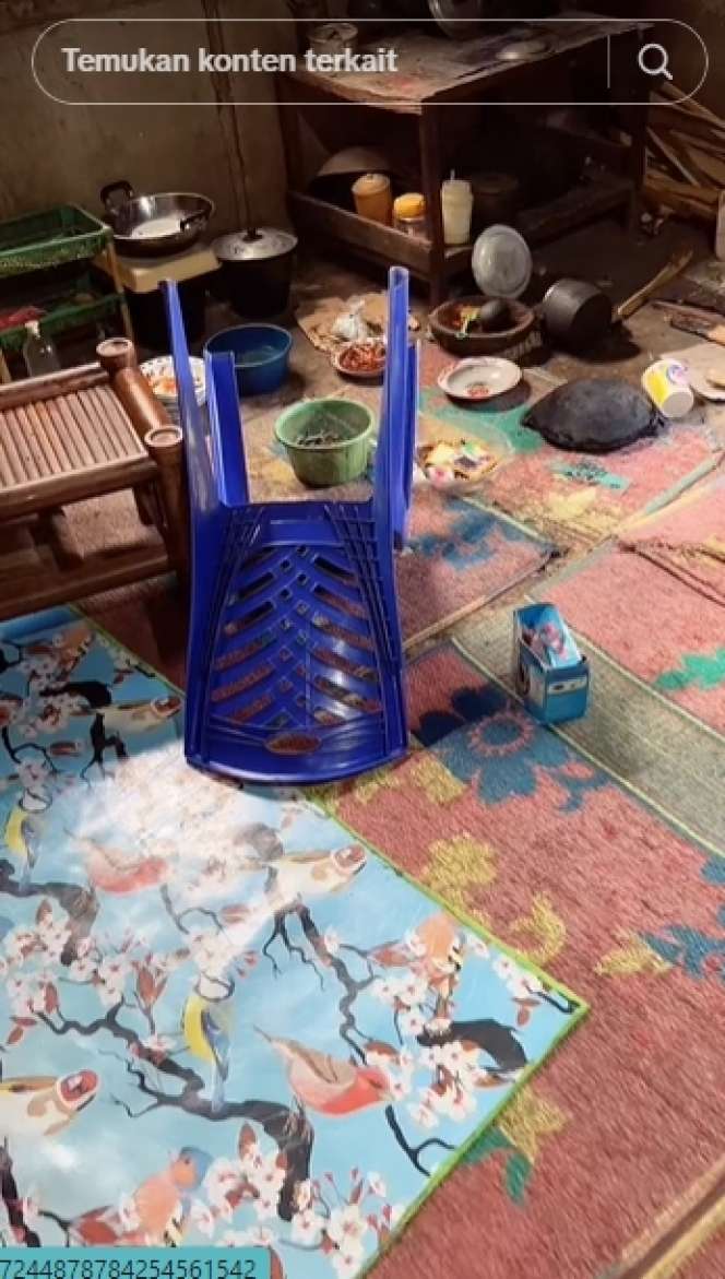 10 Potret Rumah Tiktoker Popo Barbie, Viral Video Syur dengan Patung, Kumuh Berantakan & Dinding Masih Batu Bata