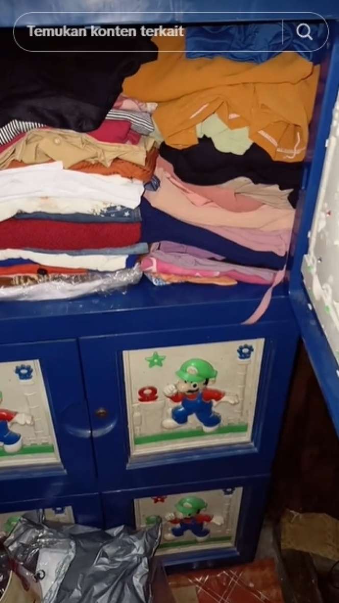 10 Potret Rumah Tiktoker Popo Barbie, Viral Video Syur dengan Patung, Kumuh Berantakan & Dinding Masih Batu Bata