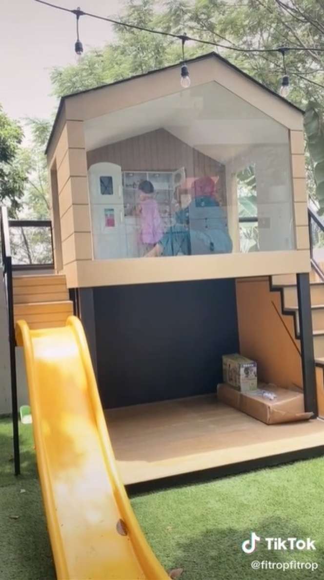 10 Potret Playground Anak di Rumah Artis, Milik Putra Nikita Willy Super Mewah, Serasa di Mall