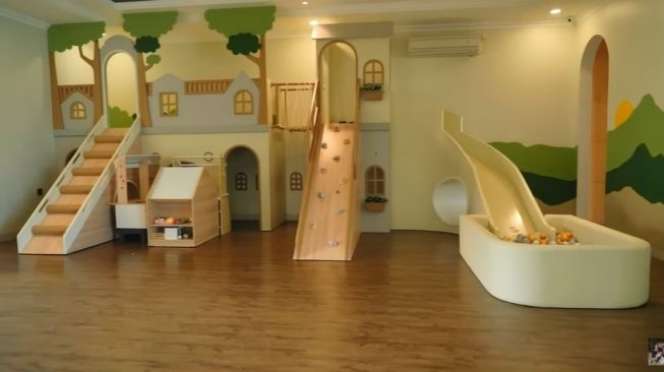 10 Potret Playground Anak di Rumah Artis, Milik Putra Nikita Willy Super Mewah, Serasa di Mall