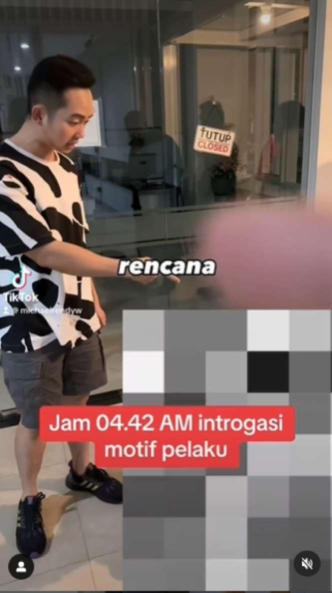 Rumah Selebgram Michael Rendy Kerampokan, Tangan Terluka, Istri Hamil Jatuh, Pelakunya Tak Terduga, Ini Potretnya