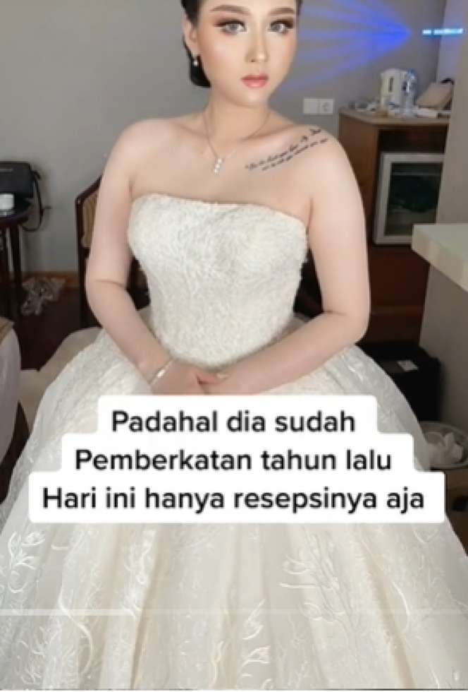 Viral Pengantin Habiskan Rp100 Juta Demi Tampil Bak Putri Kerajaan, Kaget Hasilnya…