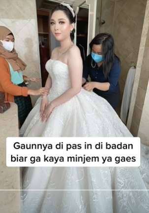 Viral Pengantin Habiskan Rp100 Juta Demi Tampil Bak Putri Kerajaan, Kaget Hasilnya…