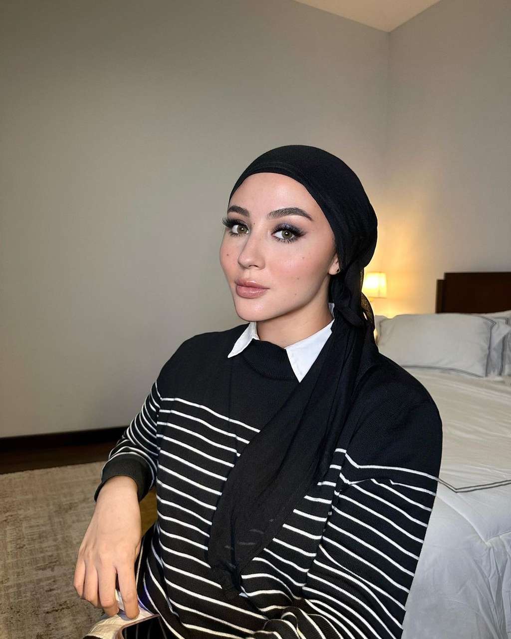 OOTD Hitam ala Margin Wieheerm