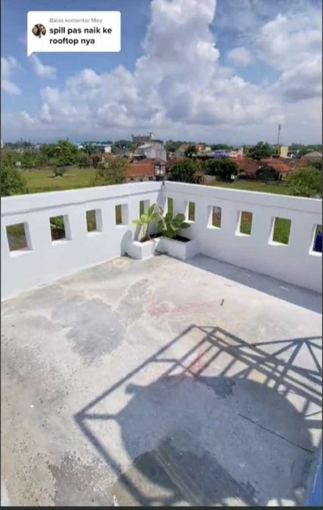 Potret Rooftop Unik Dalam Rumah Ini Bikin Jantung Ketar-ketir, Seperti Lagi Main Minicraft!