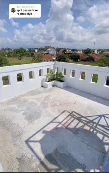 Potret Rooftop Unik Dalam Rumah Ini Bikin Jantung Ketar-ketir, Seperti Lagi Main Minicraft!