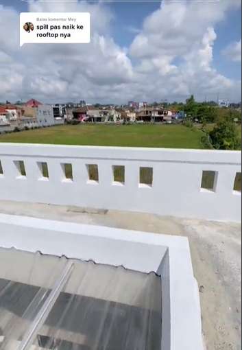 Potret Rooftop Unik Dalam Rumah Ini Bikin Jantung Ketar-ketir, Seperti Lagi Main Minicraft!