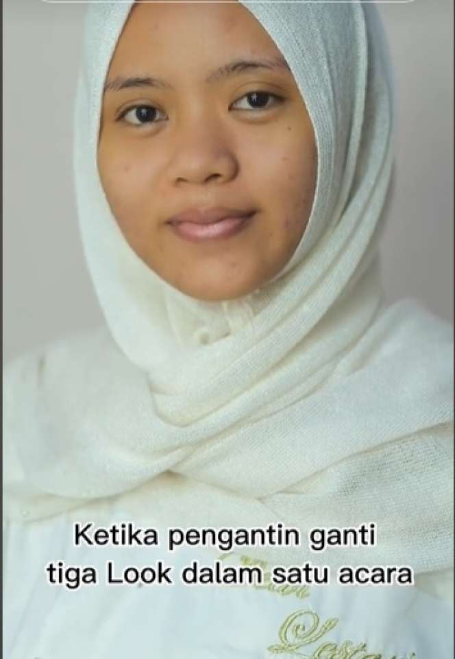 Pengantin Request Tiga Riasan Berbeda Saat Nikah, Tak Disangka Hasilnya Malah Bikin Salfok