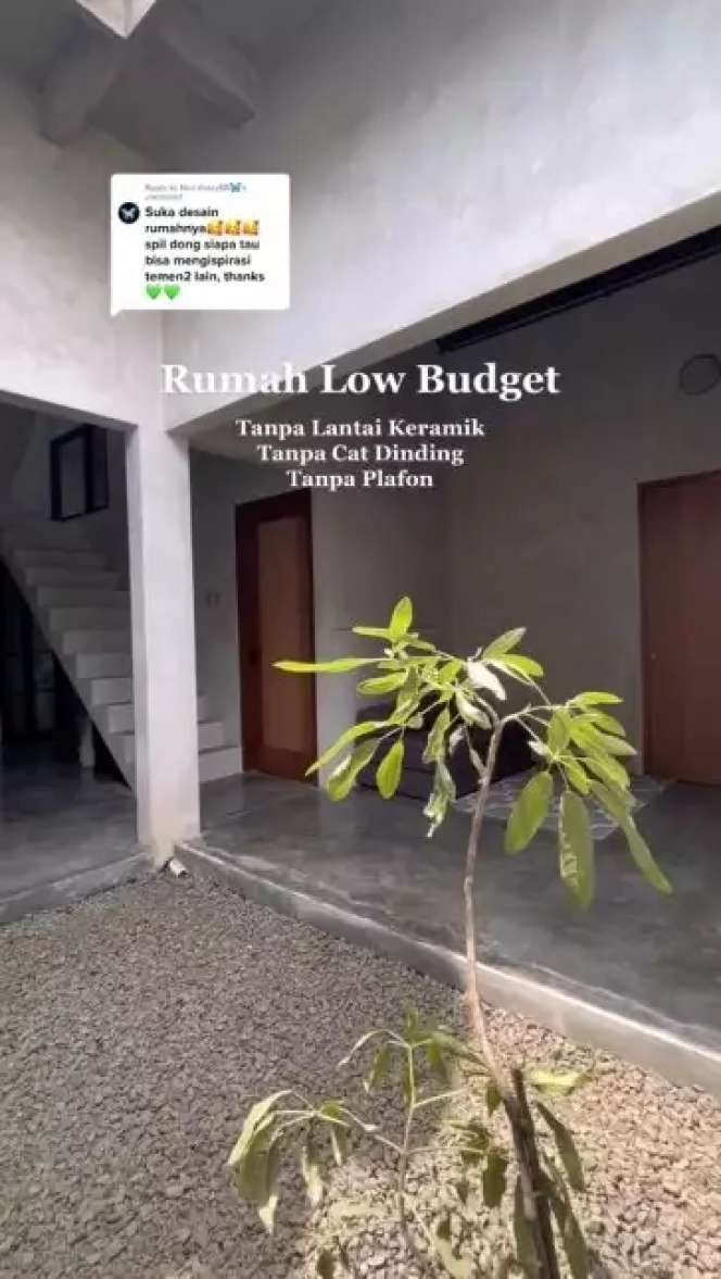 Rumah Low Budget Berkonsep Industrial Ini Dibangun Tanpa Keramik, Cat Dinding, dan Plafon, Lihat Isi Dalamnya Ternyata…