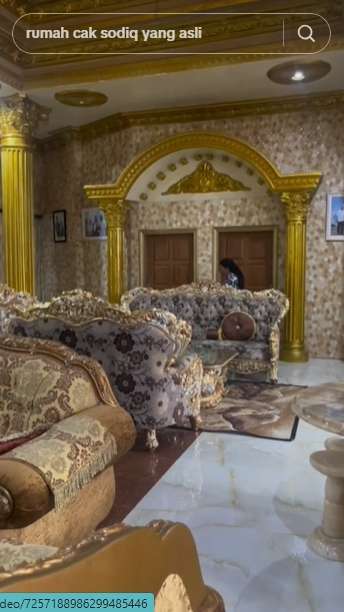 10 Potret Rumah Cak Sodiq yang Bak Istana Emas, Dijuluki Raja Dangdut Koplo, Serasa Negeri Dongeng!