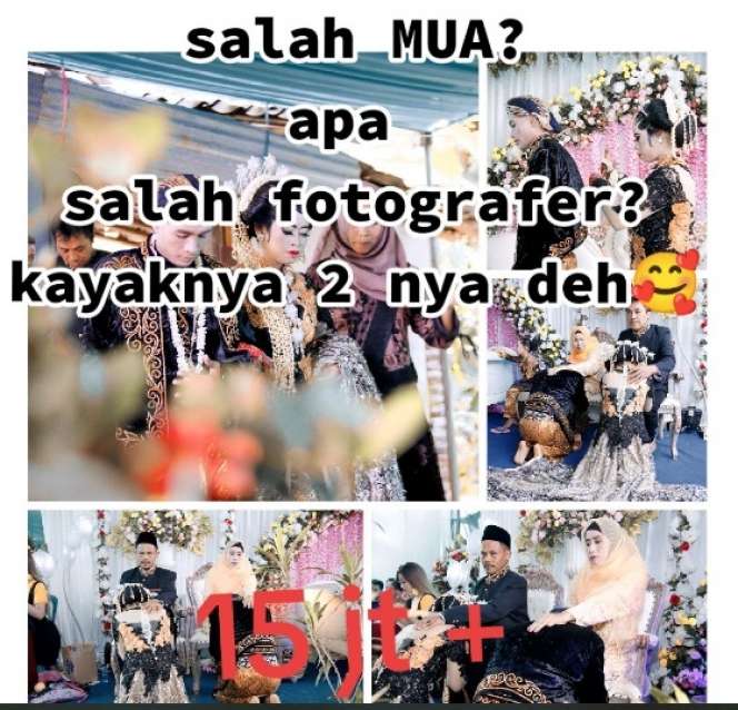 Pengantin Ini Ungkap Rasa Kecewa Gegara Salah Pilih MUA dan Fotografer, Hasilnya Bikin Nangis