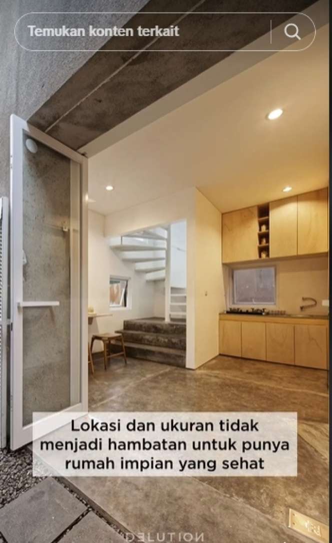 Viral Rumah di Gang Sempit, Dikira Jelek Ternyata Super Mewah, Dapat Penghargaan dari New York, Ini Potretnya