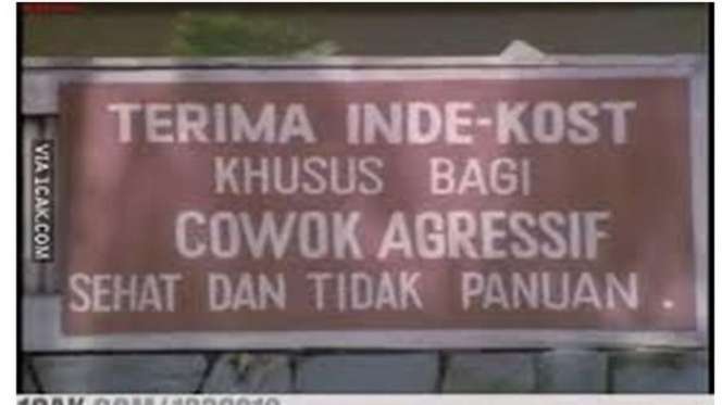10 Potret Pengumuman Kos-kosan yang Isinya Bikin Ngakak, Perlu Dibaca Berulang Kali!