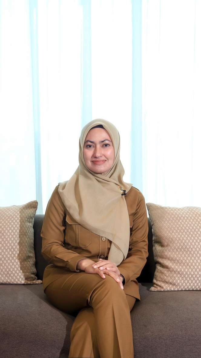 Potret di Balik Paras Cantik Bupati Luwu Utara Indah Putri Indriani