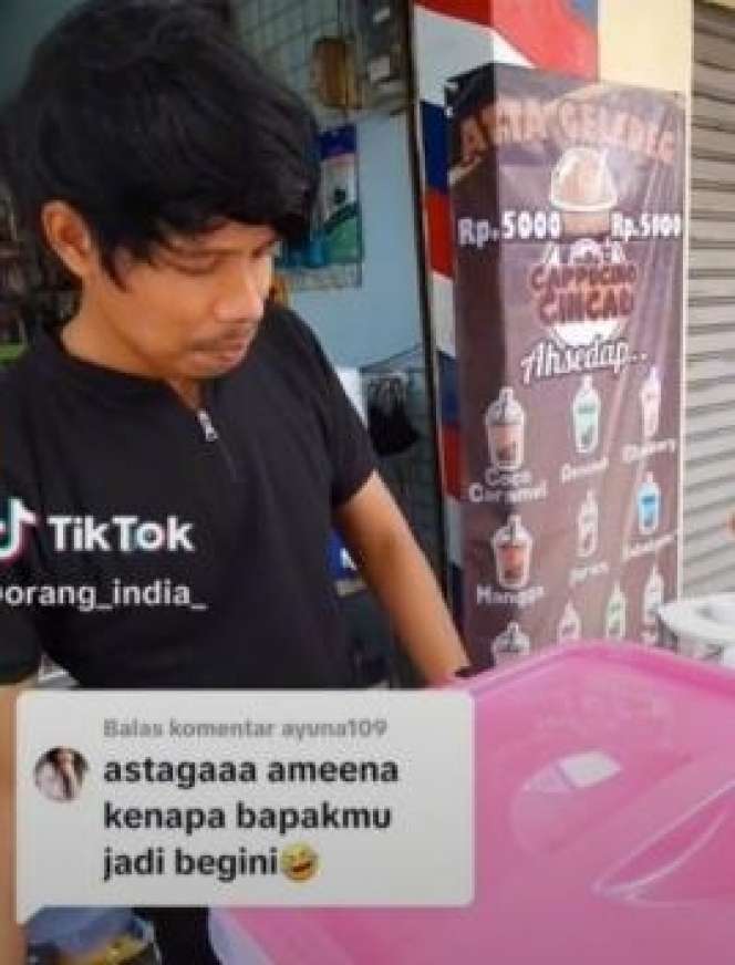 Viral Penjual Es Mirip Atta Halilintar, Lihat 8 Potretnya Bikin Ngakak, Netizen: Emang Boleh Se-Atta ini?