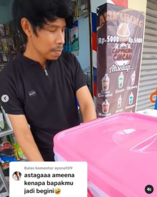 Viral Penjual Es Mirip Atta Halilintar, Lihat 8 Potretnya Bikin Ngakak, Netizen: Emang Boleh Se-Atta ini?