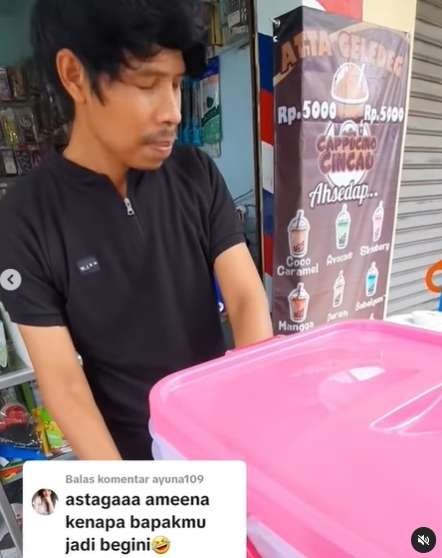 Viral Penjual Es Mirip Atta Halilintar, Lihat 8 Potretnya Bikin Ngakak, Netizen: Emang Boleh Se-Atta ini?