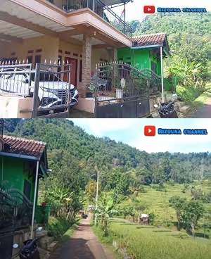 10 Potret Rumah Artis di Tengah Sawah, Terakhir Bak Istana di Kelilingi Persawahan, Surga Banget! 