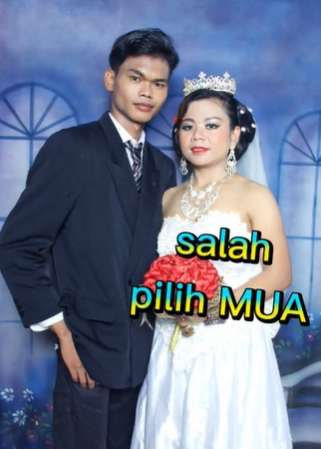 Pengantin Menyesal Bayar Make Up Rp11 Juta, Hasilnya Zonk Banget, Lihat 8 Potretnya Bikin Ngelus Dada