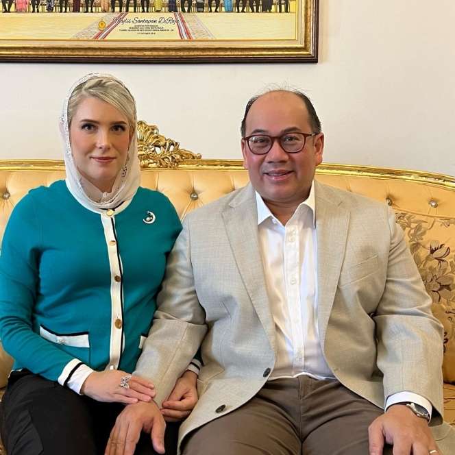 Potret Istri Putra Mahkota Kelantan yang Berasal Dari Swedia, Penampilannya Curi Perhatian