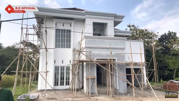 10 Potret Rumah Mewah Ega & Rafly D'Academy Mepet Sawah, Bak Istana, Bakal Saingi Lesty-Billar?