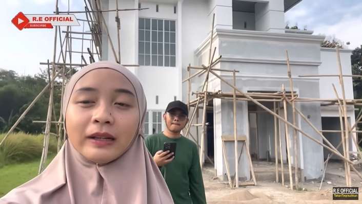 10 Potret Rumah Mewah Ega & Rafly D'Academy Mepet Sawah, Bak Istana, Bakal Saingi Lesty-Billar?