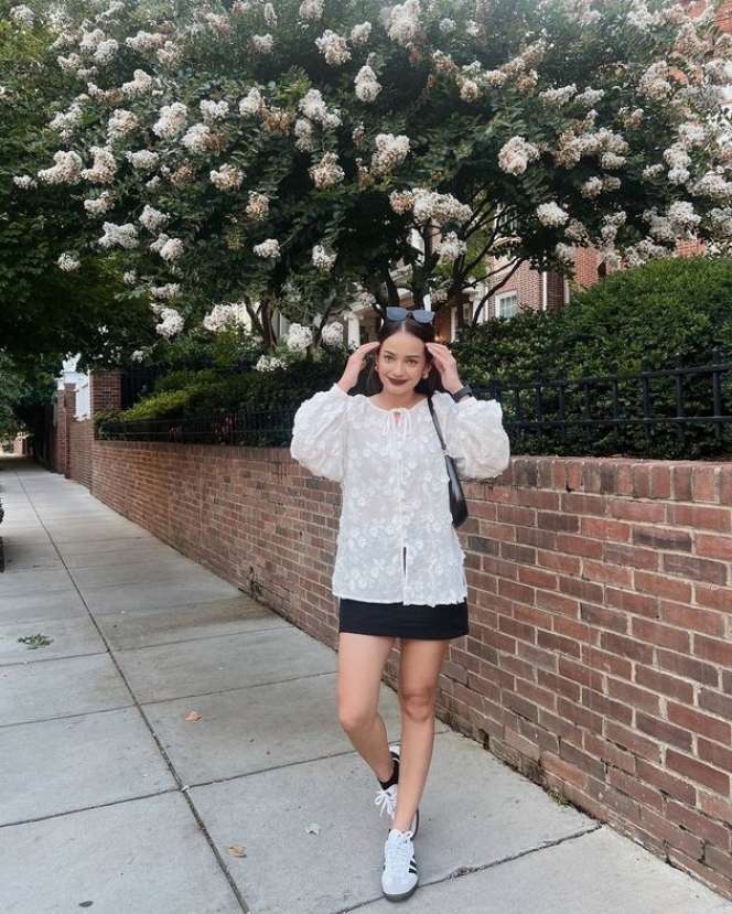 10 Potret Rumah Enzy Storia & Suami di Amerika, Kini Jadi Istri Diplomat, Mewah Banget?