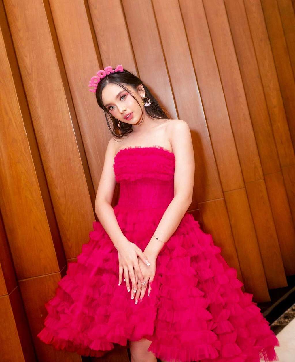 Bikin Gemes, Potret Lyodra Cosplay ala Barbie Hidup