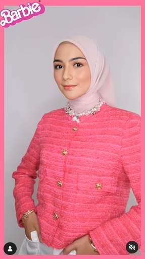 8 Artis Berhijab Ikut Tren Dandan ala Barbie, Terakhir Malah Disebut Seram, Netter: Boneka Santet!