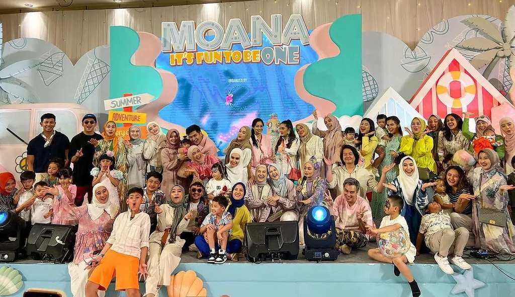 14 Gaya Artis Hadiri Ultah Moana Anak Ria Ricis, Busana Nathalie Holscher Jadi Sorotan, Bak ABG!