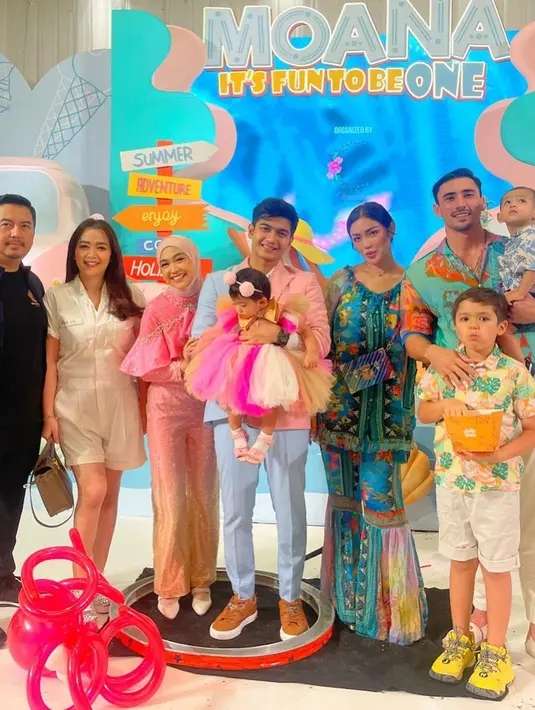 14 Gaya Artis Hadiri Ultah Moana Anak Ria Ricis, Busana Nathalie Holscher Jadi Sorotan, Bak ABG!