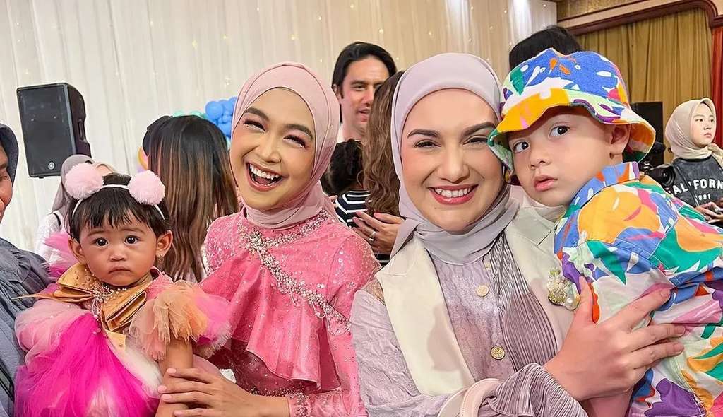 14 Gaya Artis Hadiri Ultah Moana Anak Ria Ricis, Busana Nathalie Holscher Jadi Sorotan, Bak ABG!