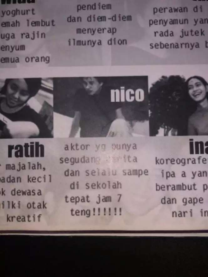 7 Foto Jadul Artis di Buku Tahunan Sekolah, Ayu Ting Ting Jadi Sorotan, Ada yang Kocak Banget!