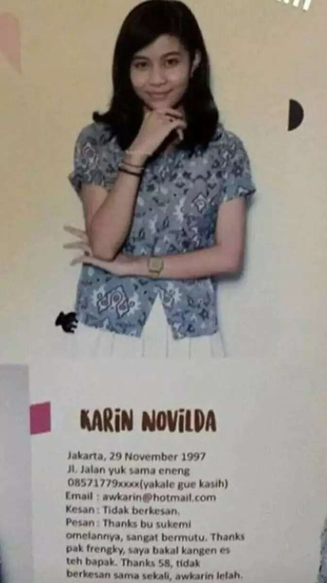 7 Foto Jadul Artis di Buku Tahunan Sekolah, Ayu Ting Ting Jadi Sorotan, Ada yang Kocak Banget!