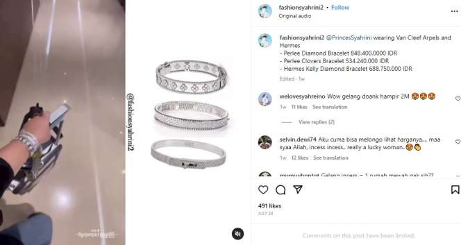 Ajak Nongkrong Aisyahrani di Jepang, Syahrini Pakai Gelang Rp2 Miliar 