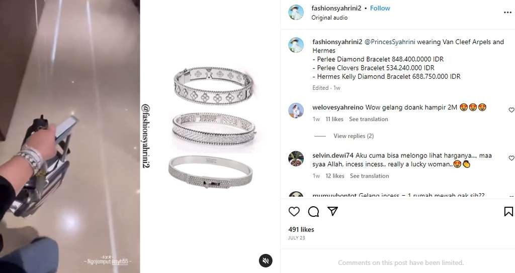 Ajak Nongkrong Aisyahrani di Jepang, Syahrini Pakai Gelang Rp2 Miliar 