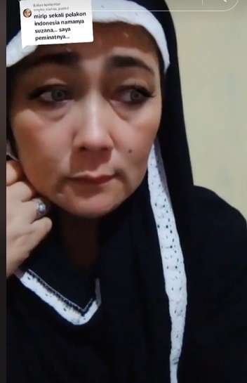 Punya Wajah Mirip Suzzanna, Wanita Ini Disebut Reinkarnasi `Si Ratu Horor Indonesia`
