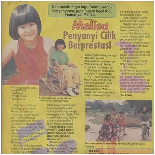 7 Potret Melisa Penyanyi Cilik 'Abang Tukang Bakso' yang Kini Bikin Tercengang