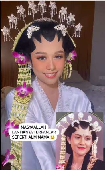 Pengantin Ini Request Look Makeup Seperti Mendiang Sang Ibu, Hasilnya Malah Bikin Mewek